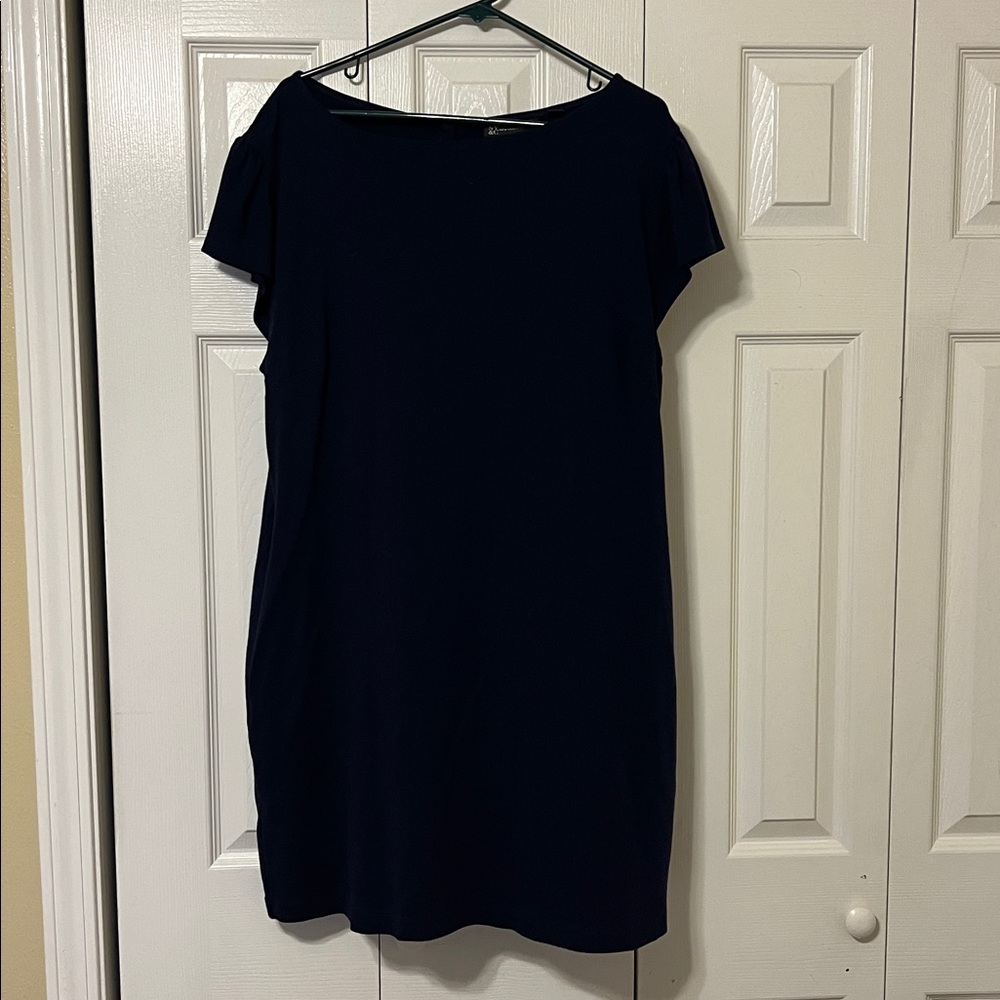 New York & Company Deep Blue Dress